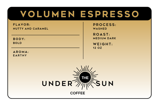 Volumen Espresso Blend 25lbs